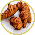 Plain-Chia-Seeds- Croissant Mini-Assortment Viennoiserie